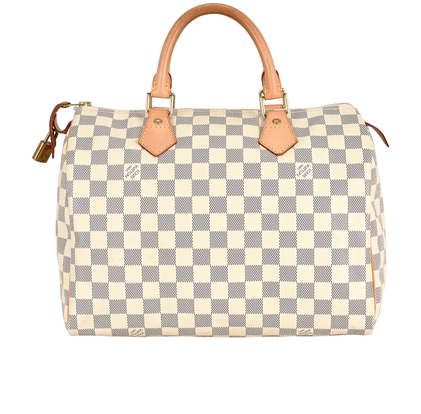 Speedy 30, &pound;750, Handbags, Beige/Tan, Canvas, Back view